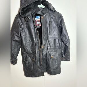 Force1 Black Military Field Jacket
